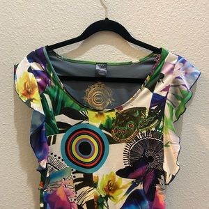 Desigual Butterly Top